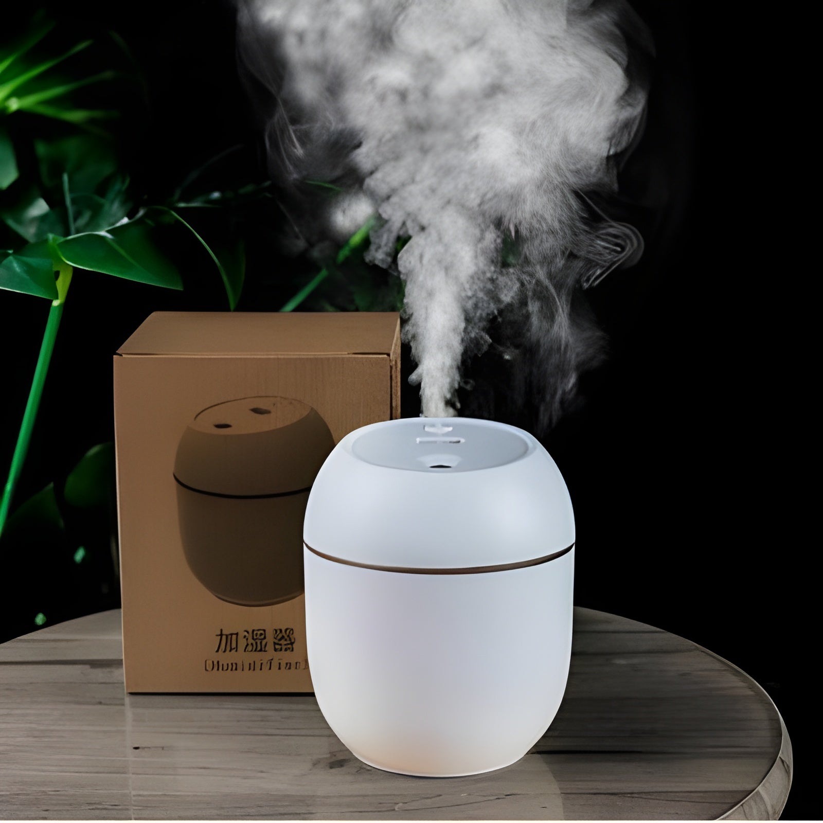 Ultra-Quiet Portable Humidifier for Home, Office, and Car