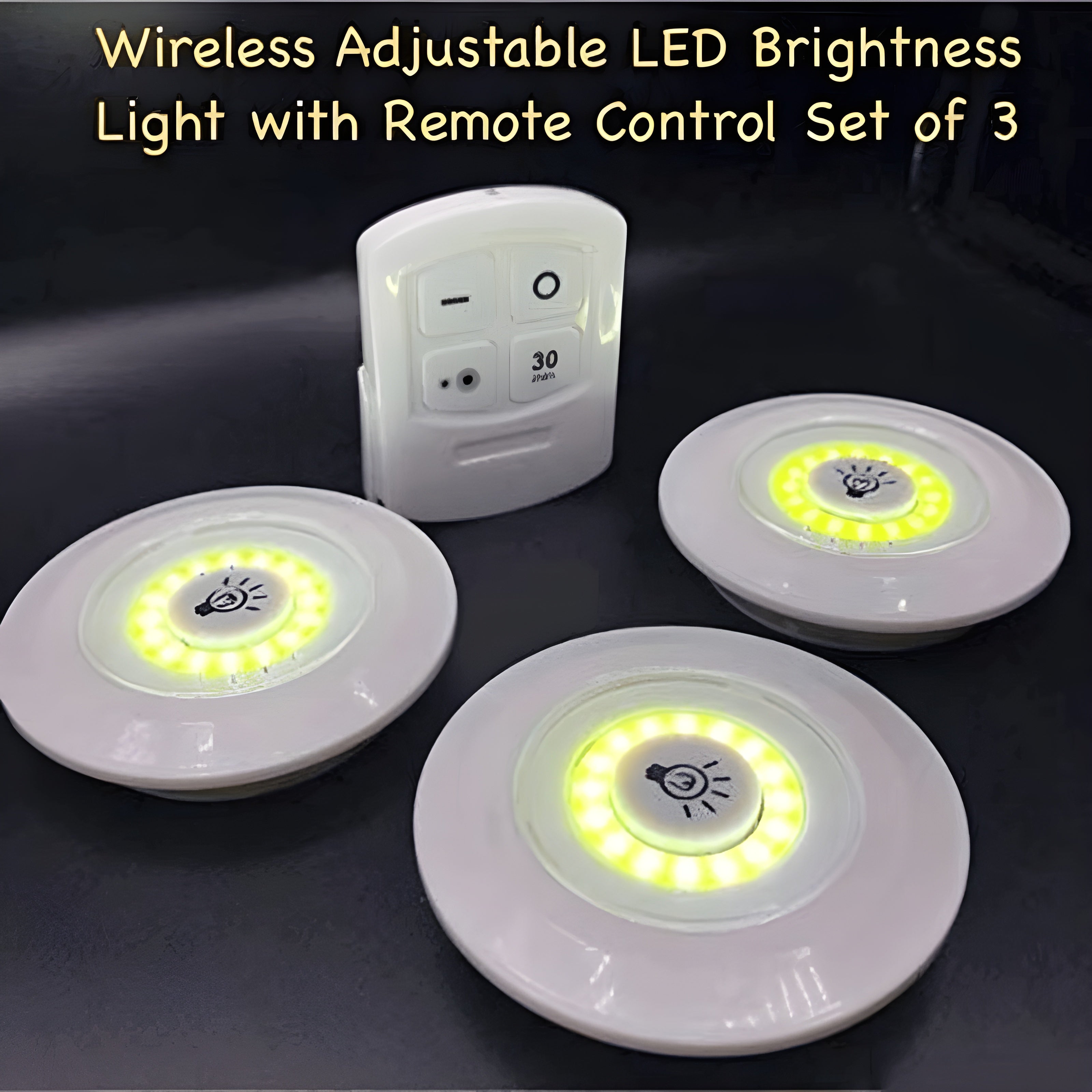 Wireless COB LED Night Lights with Remote