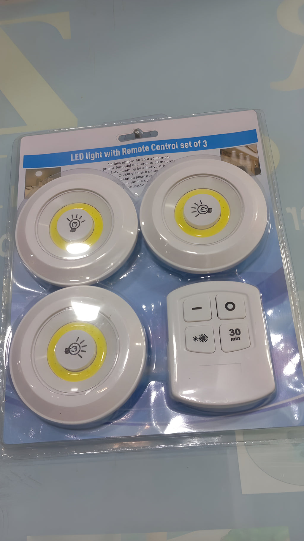 Wireless COB LED Night Lights with Remote