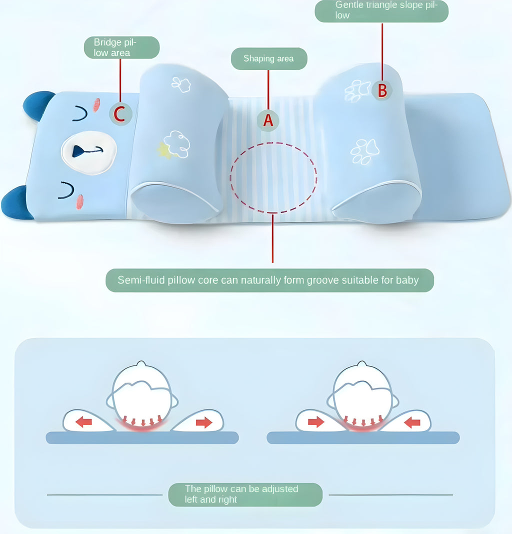 Ultra-Soft Baby Side-sleeping pillow