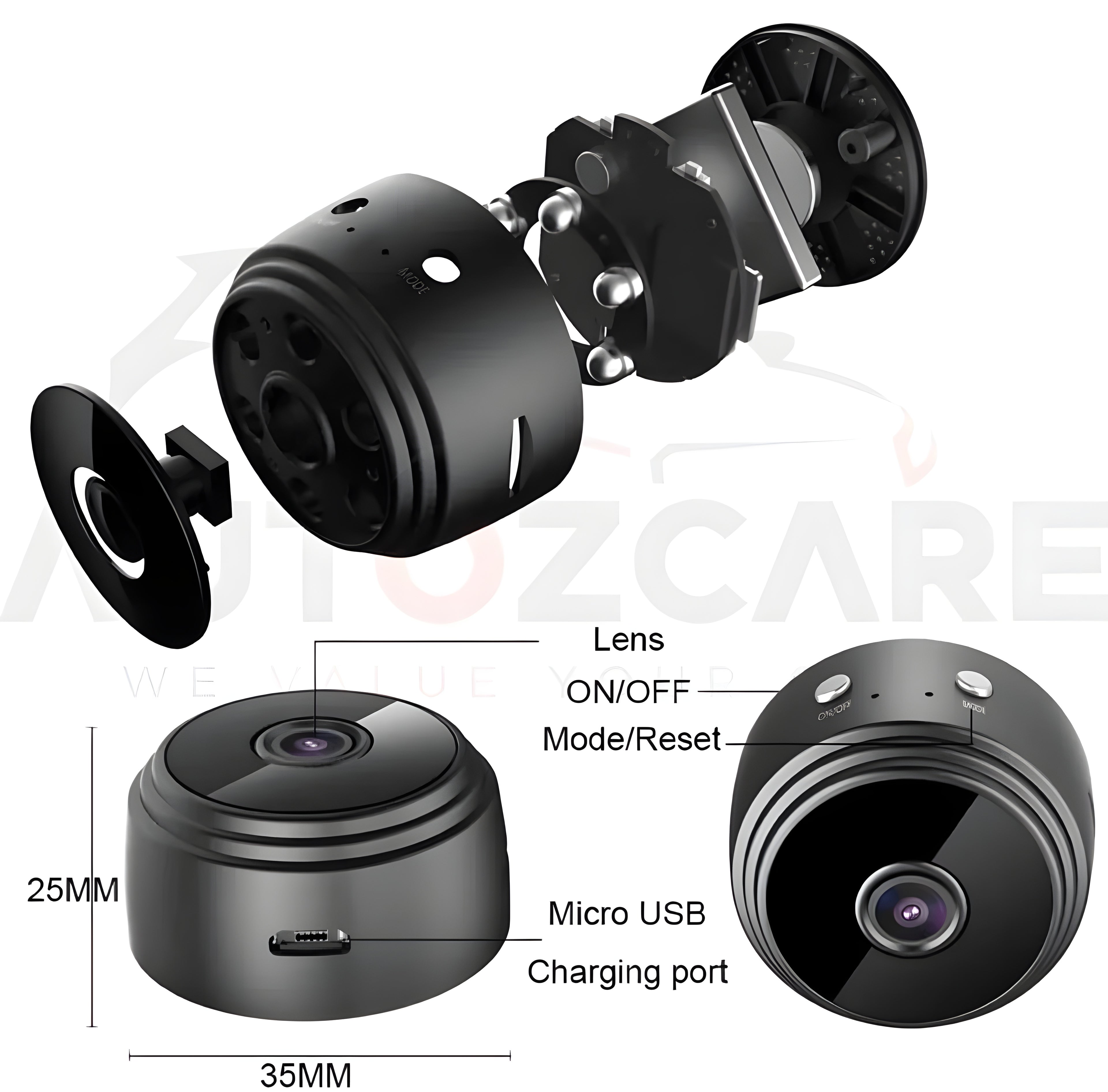 Pro-Series HD Hidden Spy Camera