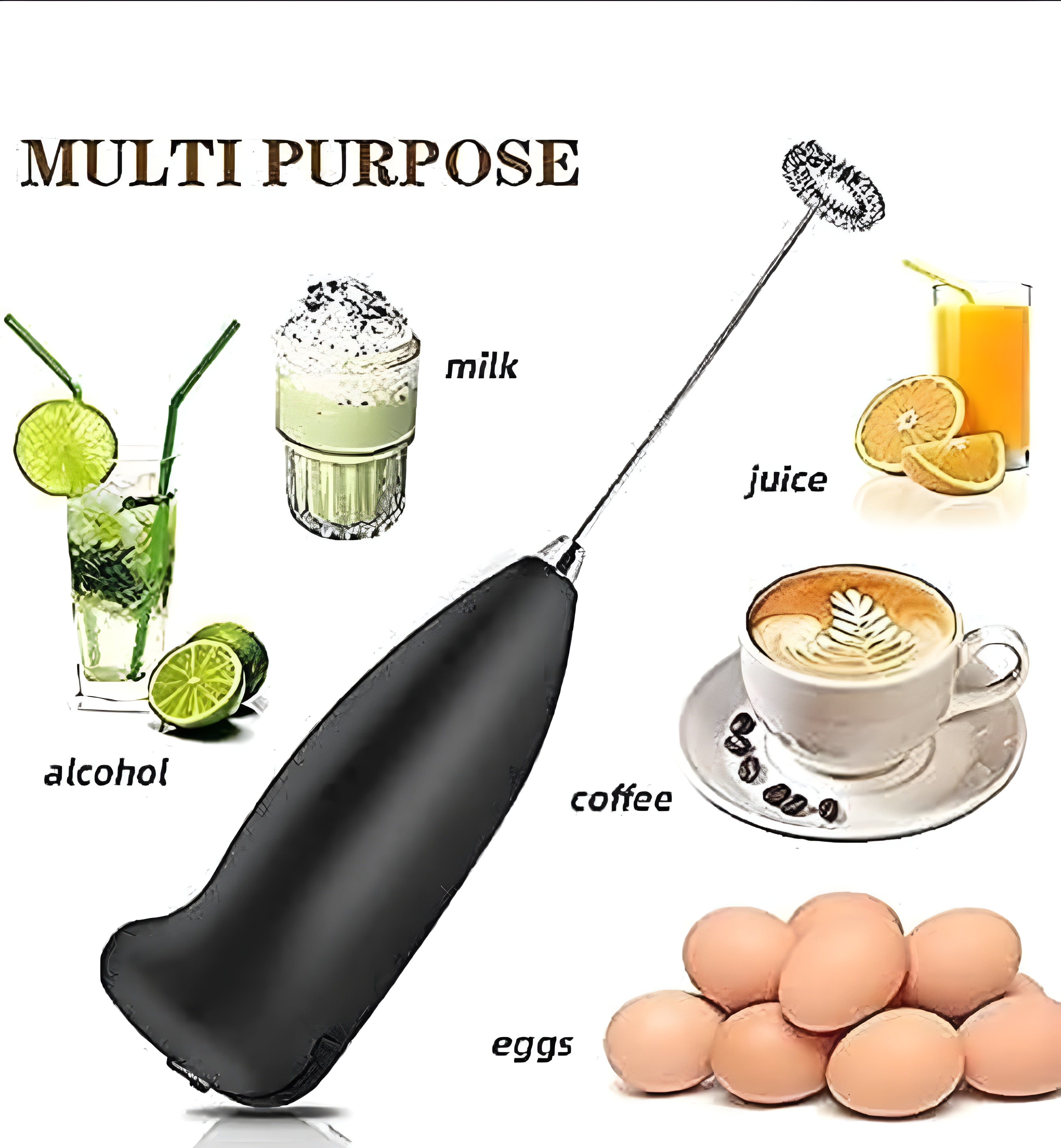 SwiftWhisk™ Electric Coffee Foamer