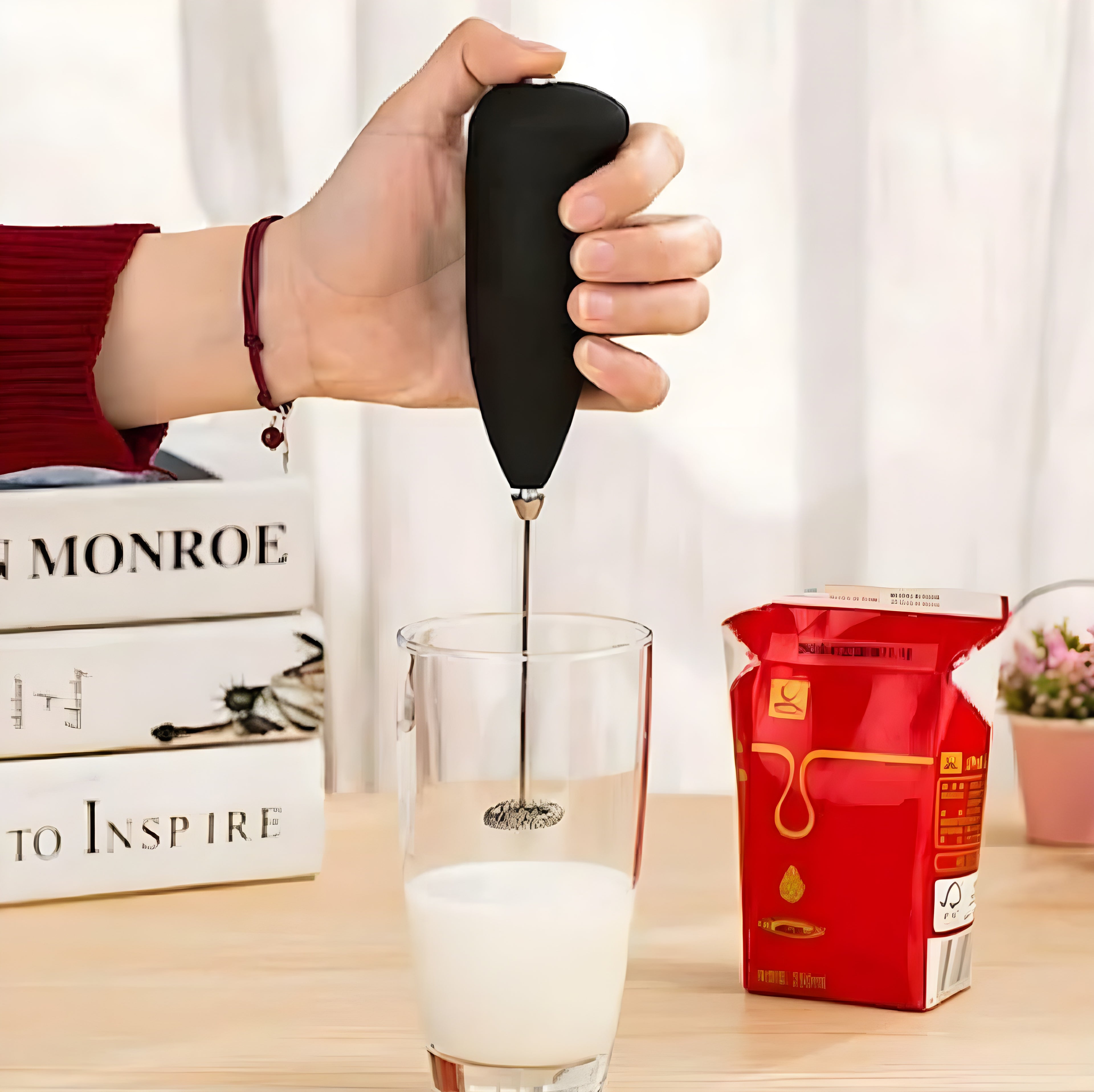SwiftWhisk™ Electric Coffee Foamer