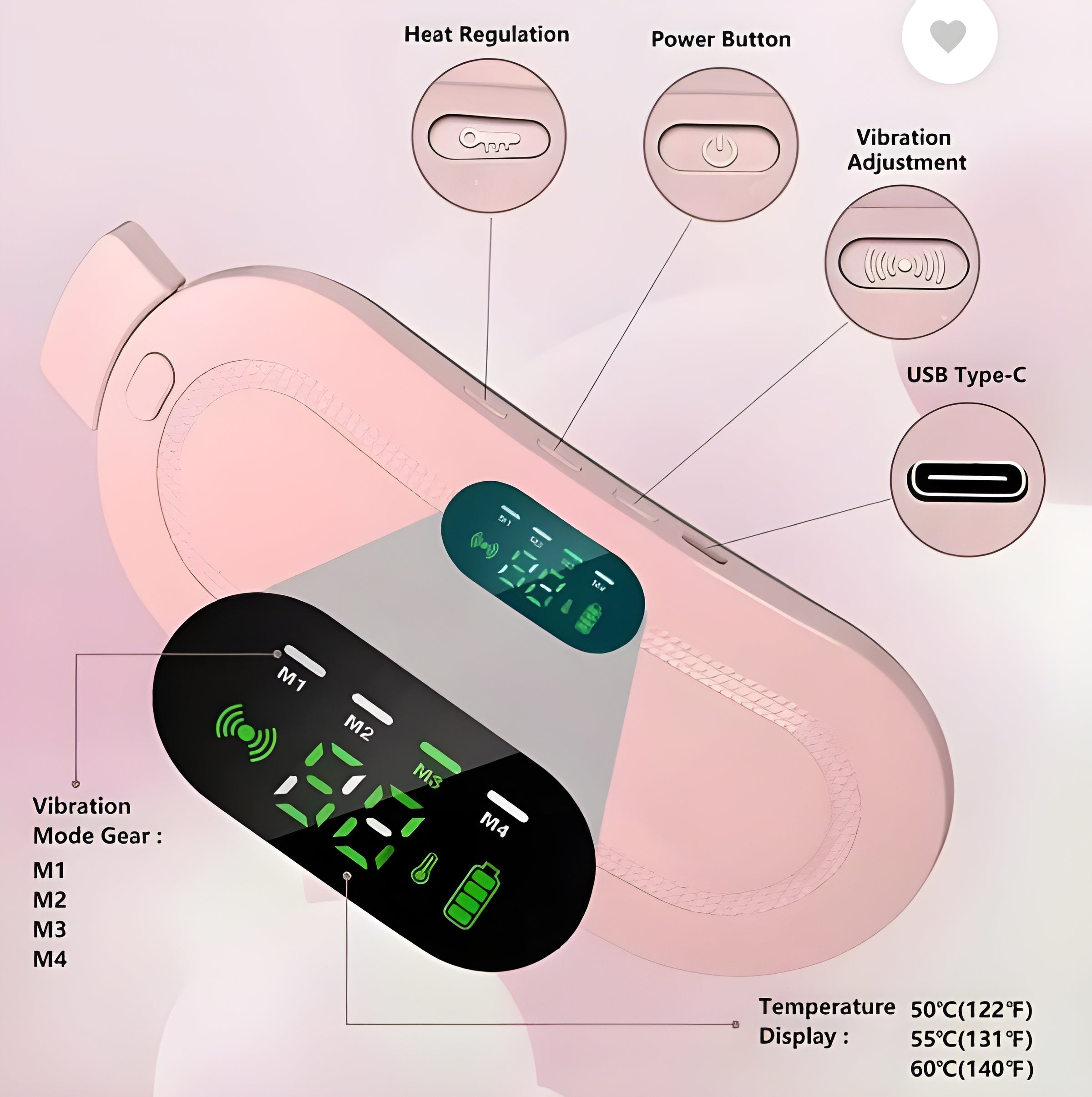 Smart Warm Palace Belt: Goodbye to Period Pain!