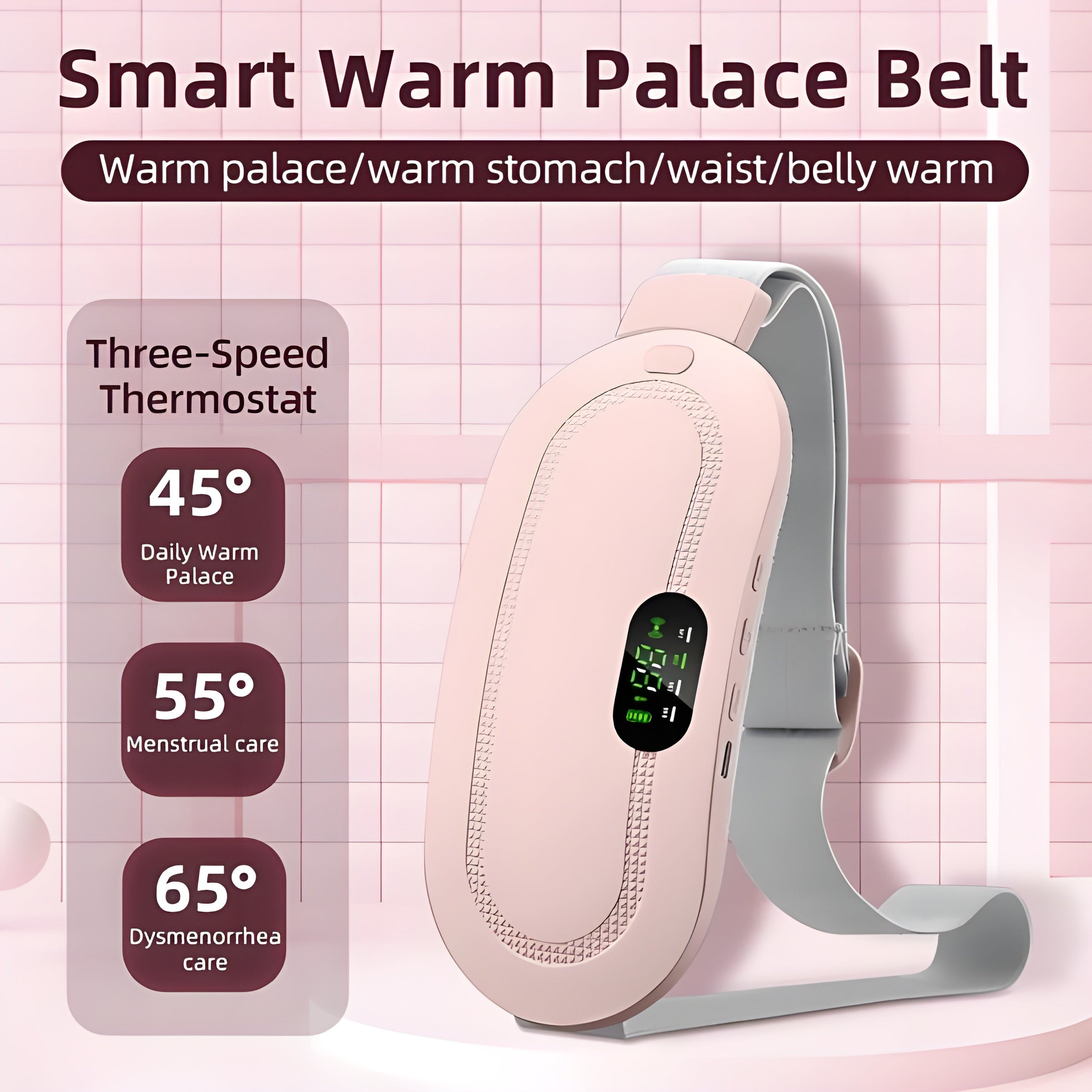 Smart Warm Palace Belt: Goodbye to Period Pain!