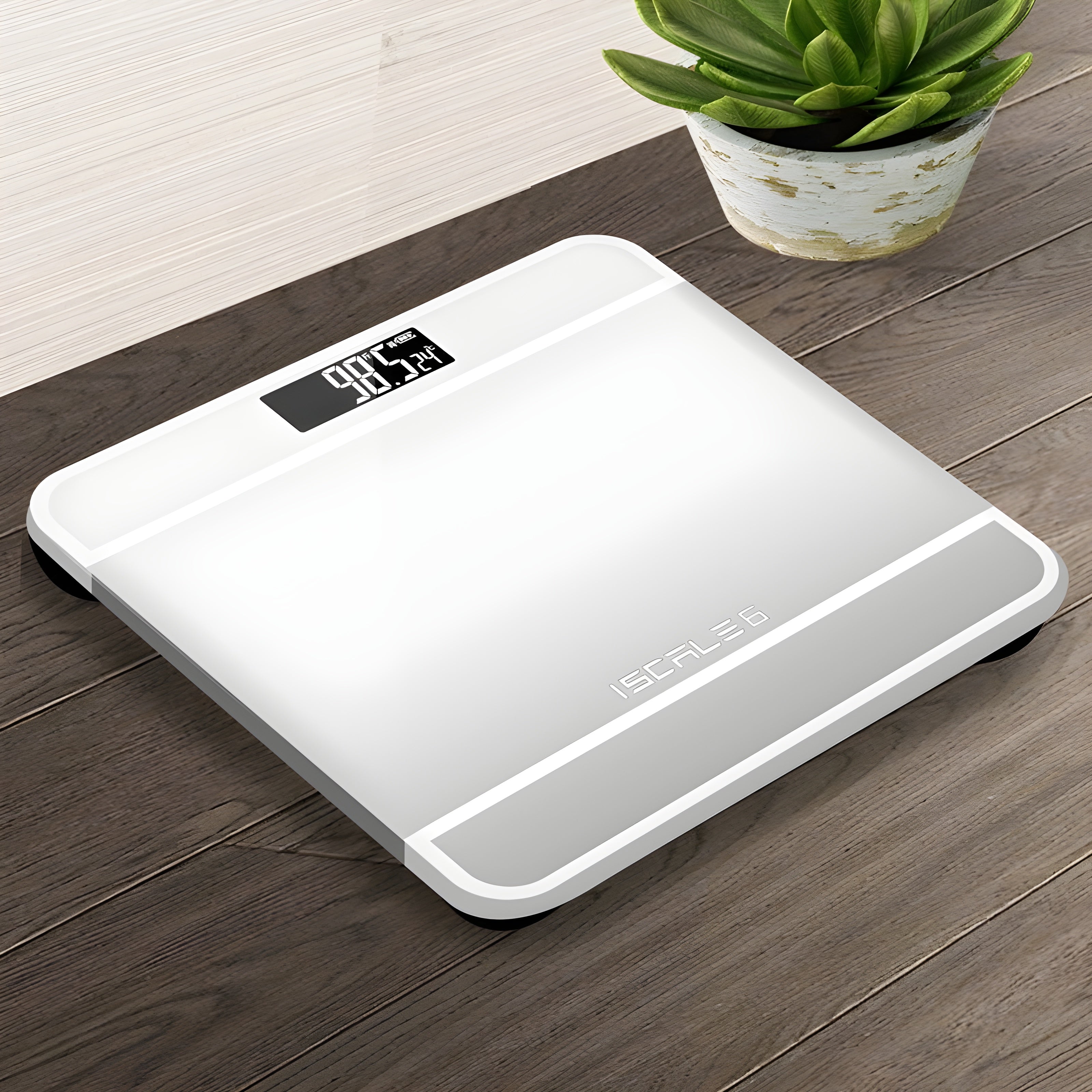 Digital Body Weight Scale – Smart Tempered Glass Electronic Bathroom Scale