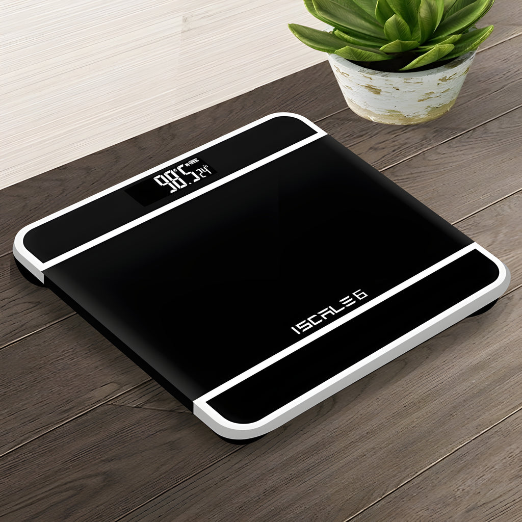 Digital Body Weight Scale – Smart Tempered Glass Electronic Bathroom Scale