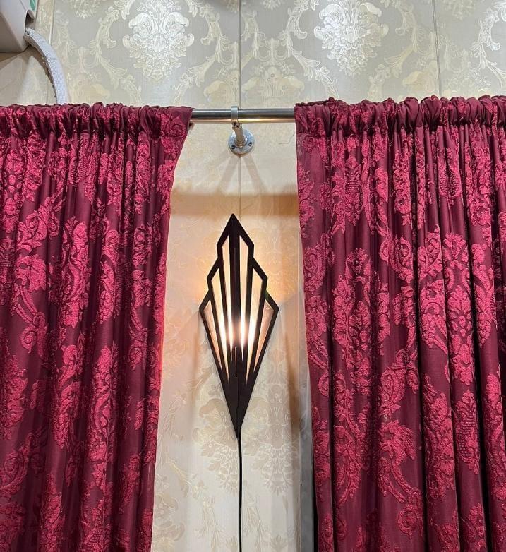 Modern Art Deco Geometric Wall Sconce – Luxury Fan-Shaped LED Lamp