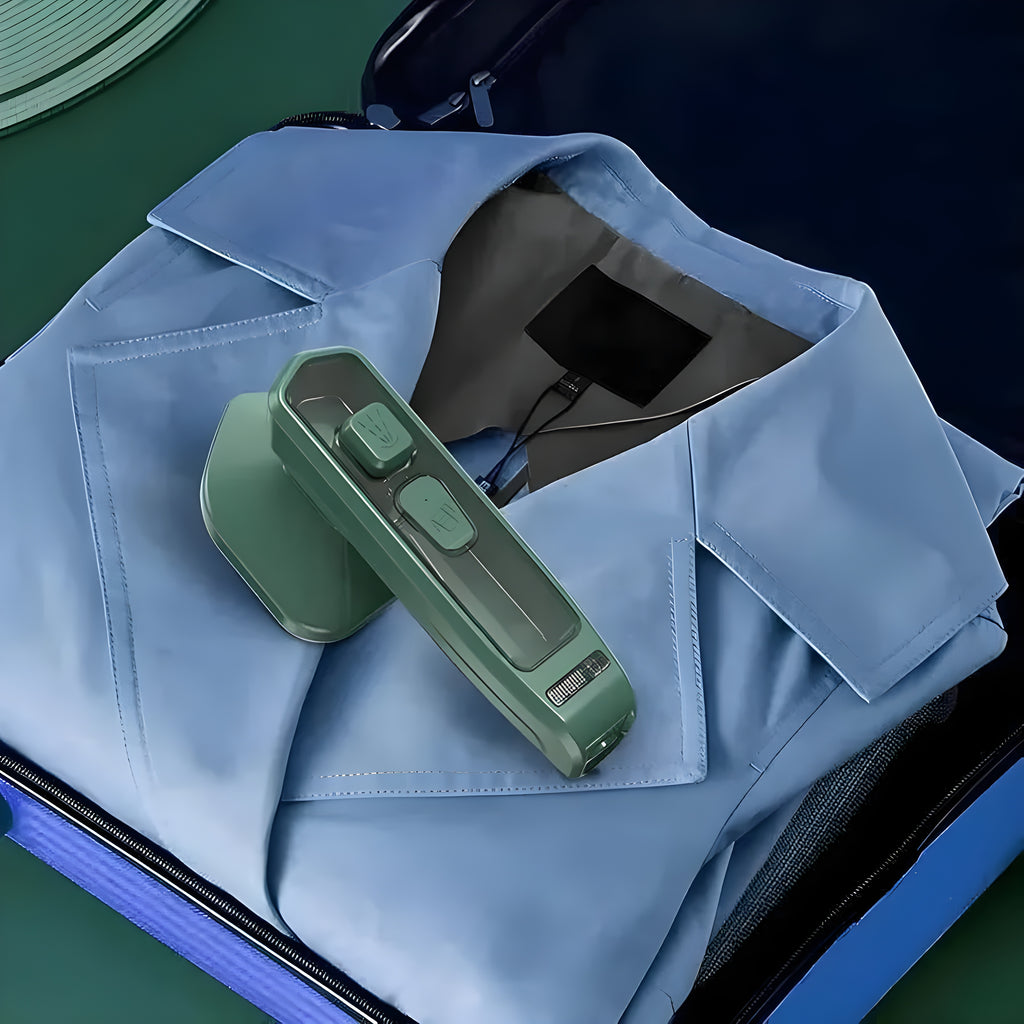 NomadPress™ Portable 2-in-1 Fabric Steamer & Dry Iron