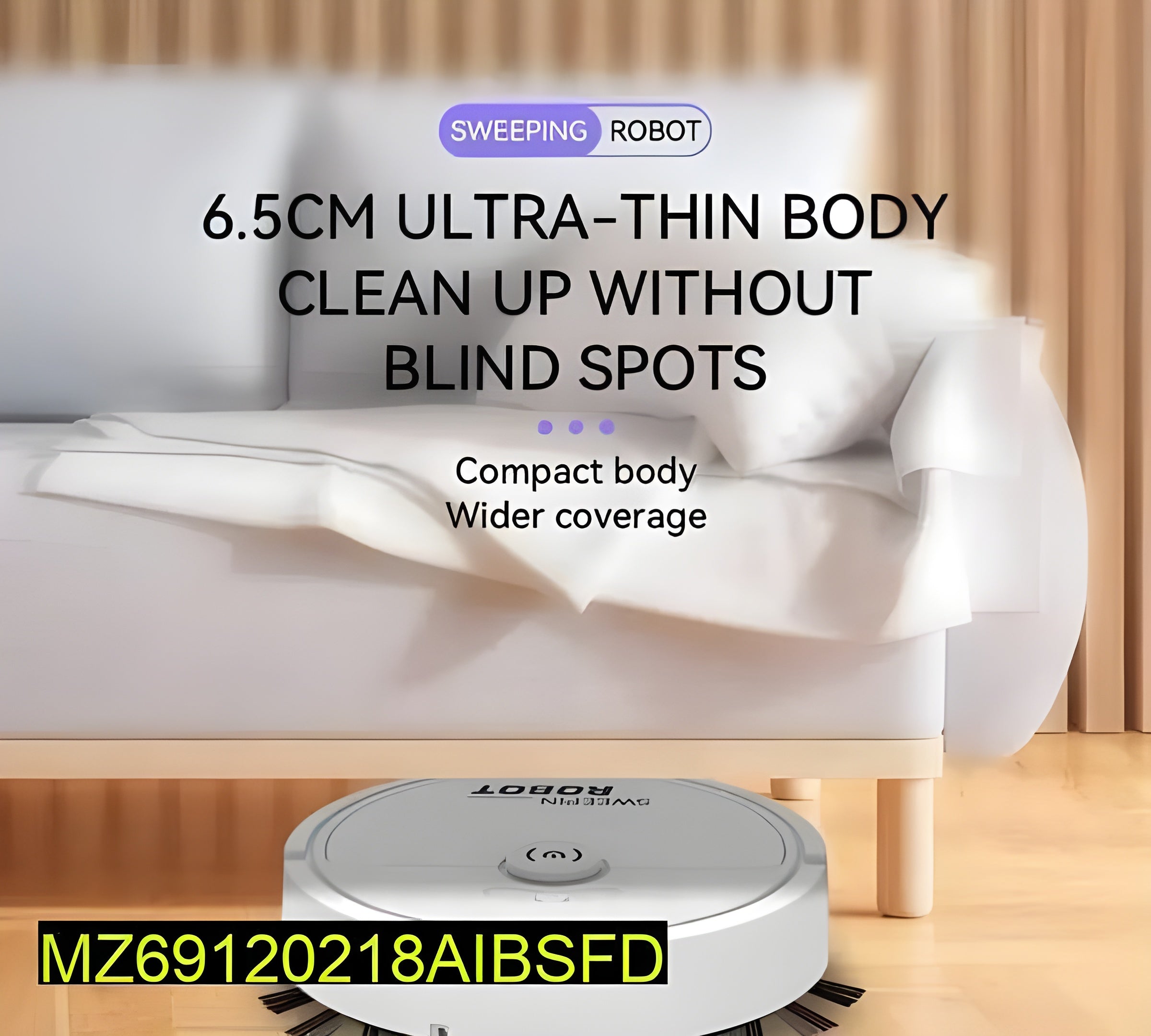 Smart Robotic Sweeping Vacuum Cleaner – Intelligent Auto-Navigation & Heavy-Duty Threshold Climbing