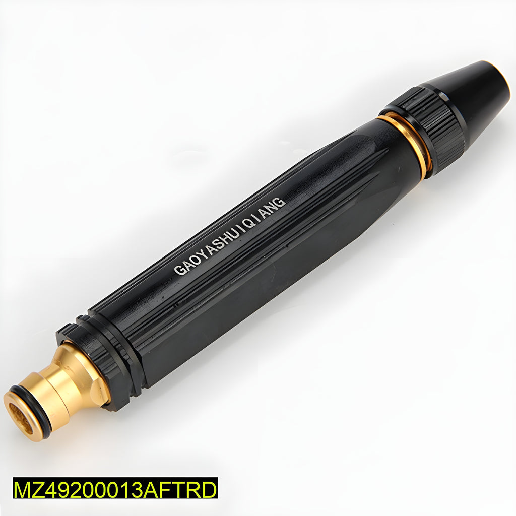ApexPressure Pro Brass Core Water Gun Nozzle – 16.8cm Industrial Grade Multi-Mode Spray Wand