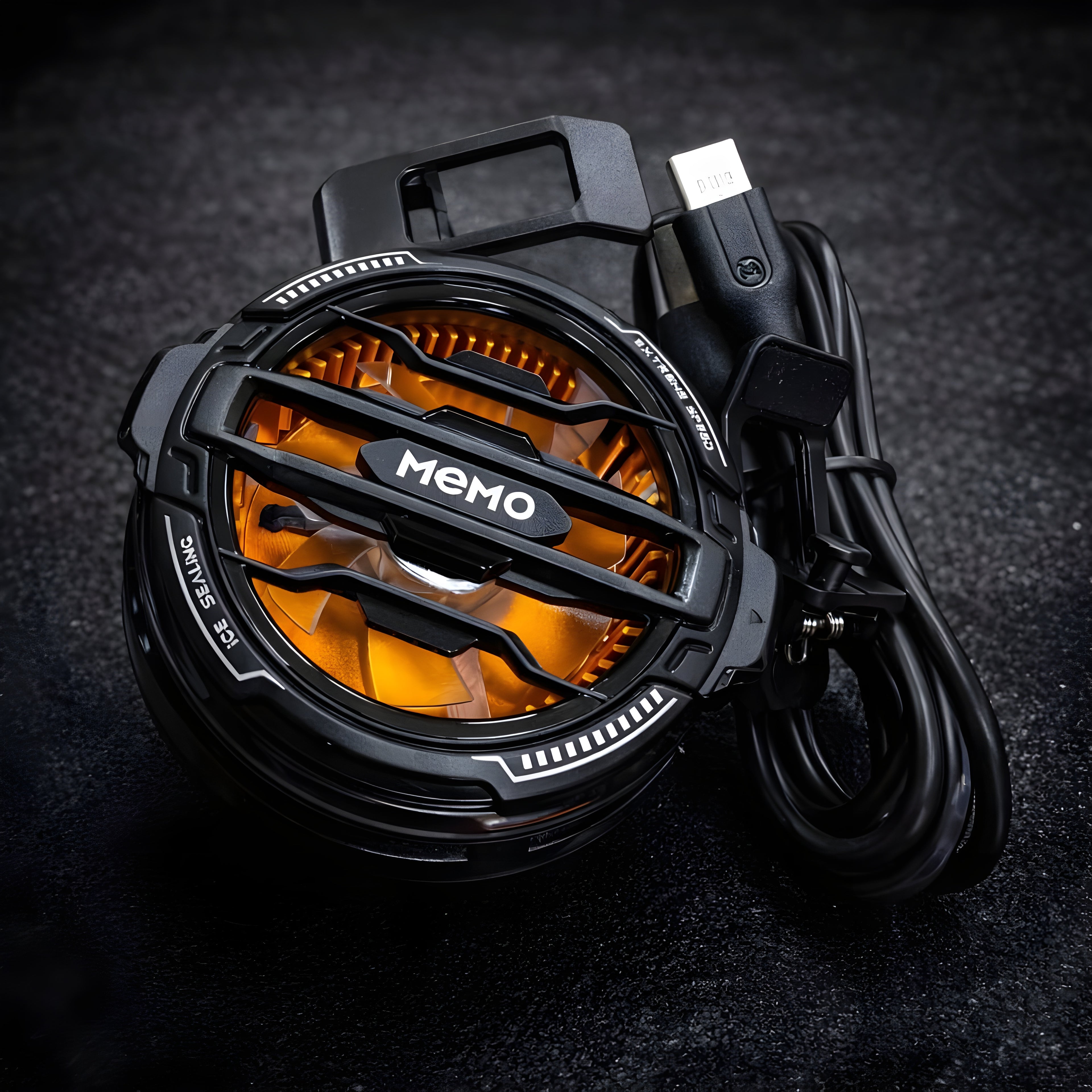 Gamer Focused (High Conversion) MEMO CX07 15W Magnetic Gaming Phone Cooler – Ultra-Fast Semiconductor Cooling Fan