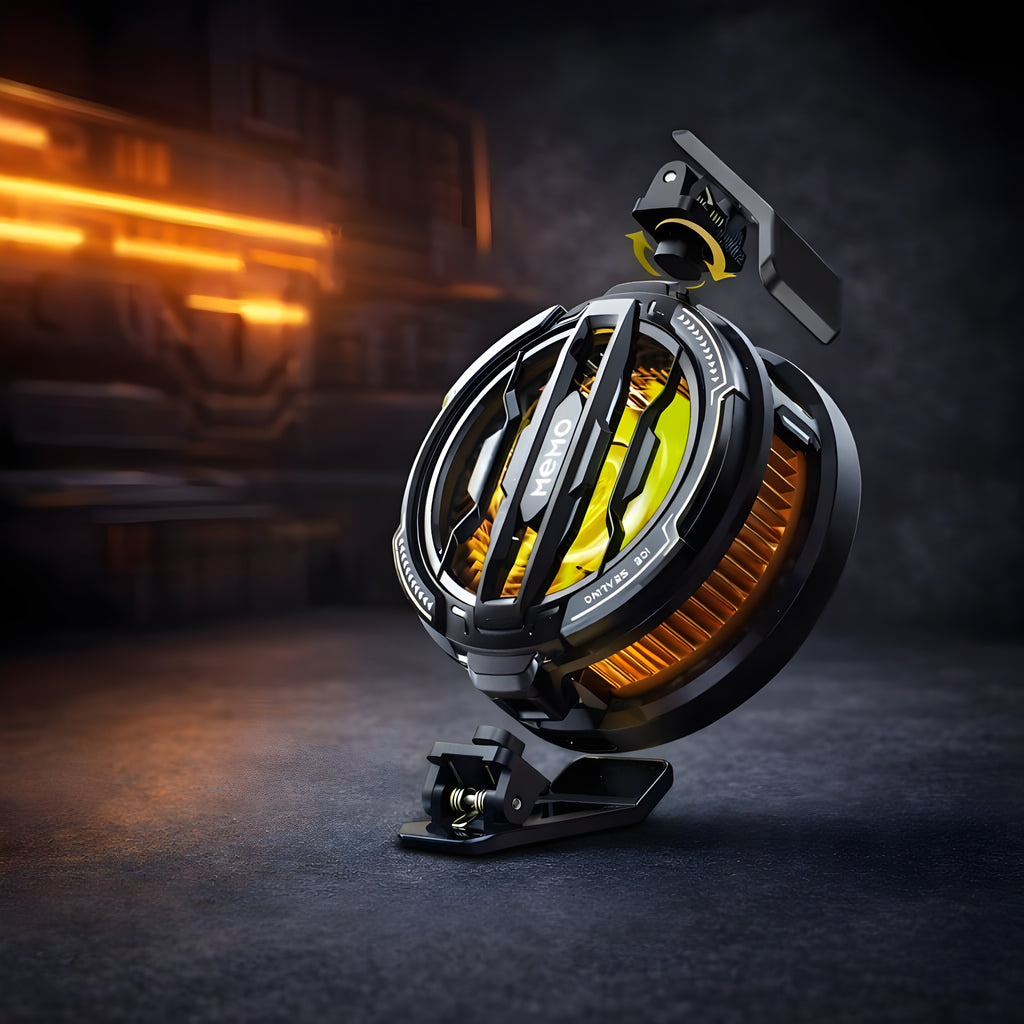 Gamer Focused (High Conversion) MEMO CX07 15W Magnetic Gaming Phone Cooler – Ultra-Fast Semiconductor Cooling Fan