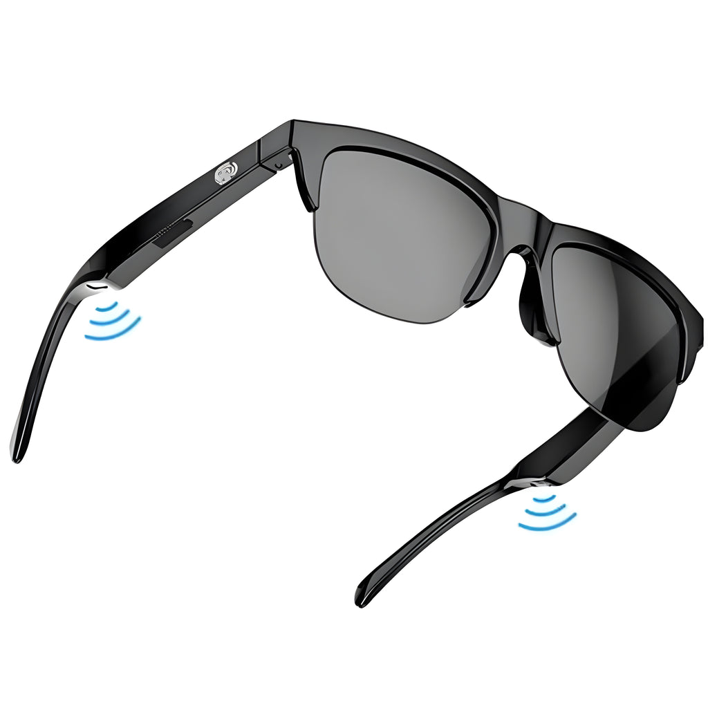 GS8Pro Intelligent Smart Glasses – Reversible Dual-Use Audio Sunglasses with Touch Control & Type-C Fast Charging