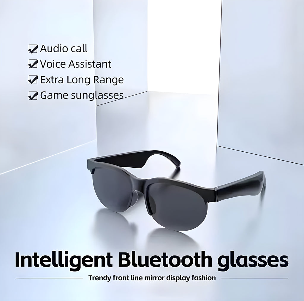 GS8Pro Intelligent Smart Glasses – Reversible Dual-Use Audio Sunglasses with Touch Control & Type-C Fast Charging