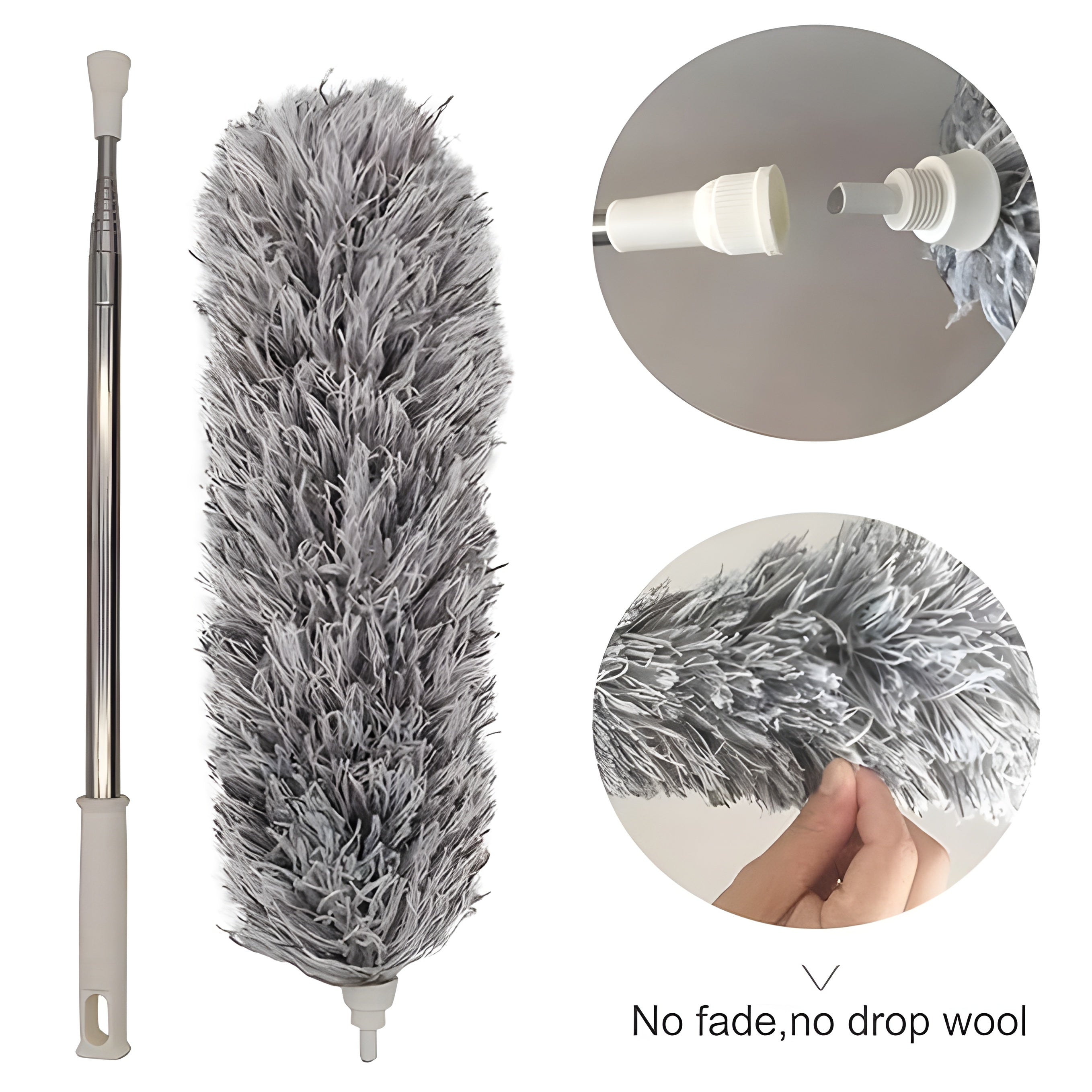 HABiTiX Telescopic Microfiber Feather Duster