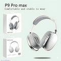 Professional Grade P9 Pro Max Headphones – Ultimate Comfort and Sleek Aesthetics